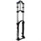 Black Electric Bike Suspension Fork 210mm Maximum Rotor Size supplier