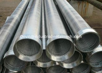 China Stainless Steel 304 V Wire Wedge Water Well Sand Johnson Screen supplier