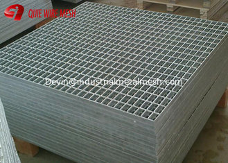 China New Floor Grating Construction Material / Steel Grating Factory supplier