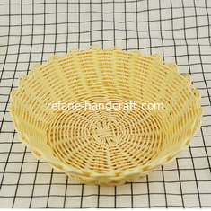 China Eco-friendly and disposable handmade decorative cheap price pp fruit baskets storage baskets supplier