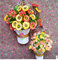 Rattan Flower Basket/Holder supplier
