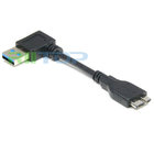 China Micro USB 3.0 Data Sync & Charger Cable A Male 90 Degree to Micro B (11CM) manufacturer