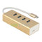 USB-C to USB3.0 HUB 4 Ports With USB 3.1 Type-C Charging Port For New MacBook Air 12 PC La factory