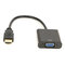 China HDMI To VGA Converter Adapter Cable HD 1080P 1080P HDMI Male to VGA Female Video for PC DV exporter