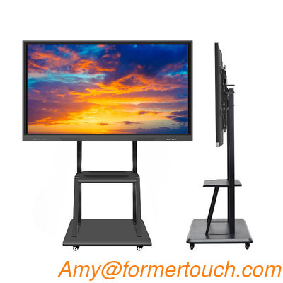 Interactive lcd panel 65 Inch Interactive Flat Panel with Dual System For School