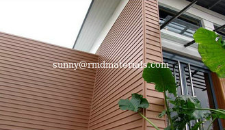 China Composite wood decking wall panel/composite board/Exterior WPC Wall Cladding supplier