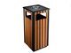 Outdoor non fading wpc recycle bin RMD-D4 supplier