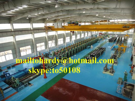 China Steel pile sheet cold forming production line, piling sheet production line supplier