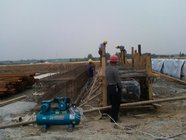 making concrete culvert  inflatable rubber formworks, pneumatic rubber balloon, rubber air bags