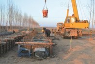 pneumatic tubular formwork exported to Iran used for culvert or road bridge construction