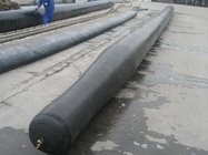 making pneumatic formwork according to clients' shape, pneumatic formwork used for making culvert or bridge construction