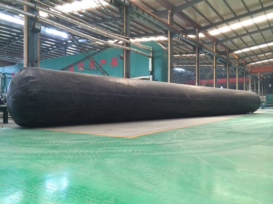 Nigeria dia1500 pneumatic tubular forms used for drainage culvert pipe bridge construction