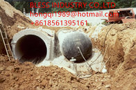 inflatable rubber air bag used for culvert construction drain construction sewage construction