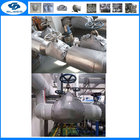 silicone-coated fiberglass material pipe and valve insulation  jacket suitable for  flange and valve