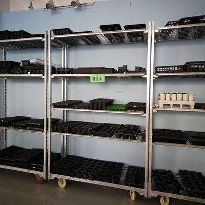 Heavy Duty Supermarket Shelf Rack 1.5-2.5 MM Depth For Warehouse And Garden