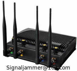 China China Signal jammer | Adjustable Desktop Cell Phone Jammer with Four Bands supplier