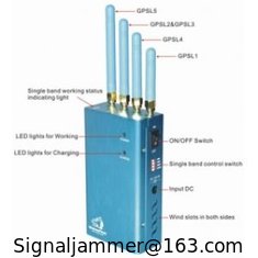 China Signal jammer | Portable GPS Signal Jammer for GPS L1 L2 L3 L4 L5 supplier