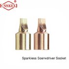 Non sparking Screwdriver Socket Al-cu safety manual tools low price sales 1/2inch*45mm
