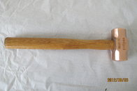 non sparking tools wood handle 2lbs sledge hammer copper hammer