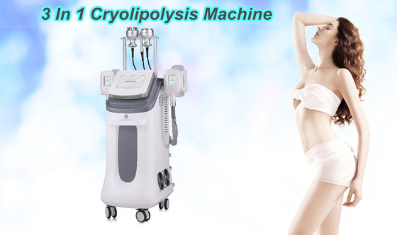 China Vertical 6 In 1 Cryolipolysis Slimming Machine With Lipo Laser / Cavitation / RF supplier