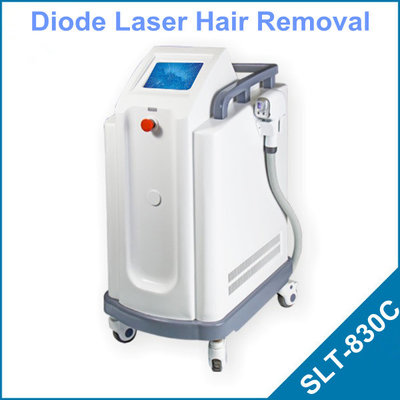 China 12 Dilas Bars Diode Laser Hair Removal Machine / 10Hz Fast Laser Hair Removal supplier
