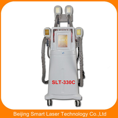 China 4 Handles Cryolipolysis Slimming Machine With Cavitation , Vacuum RF Body Contouring supplier