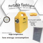 Multi-Function Solar Power System 6W Generator Home Light Solar Panel Kit USB with 2 LED