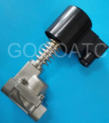 China High Temp Water Solenoid Valve With Pilot Piston Type G3/8&quot; - G2&quot; Port Size Stainless Steel Valve Body supplier