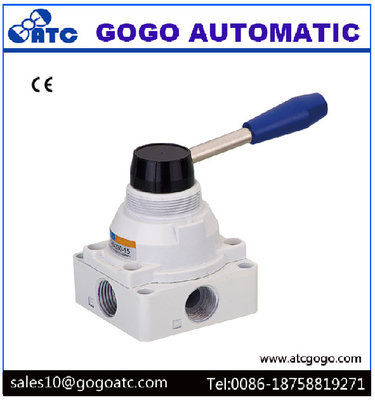China Guiding Valve Type Manual Control Valves 4 Way 2 Position 24V Dc Ip54 Protection Level supplier