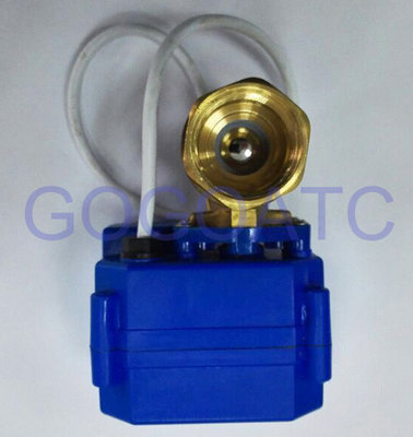China SS304 or Brass Motorized Electric Ball Valve supplier