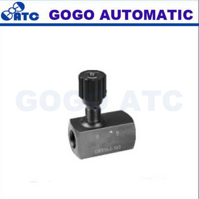 China Throttle Check Modular Controls Hydraulic Valves With Alloy steel brass Material supplier