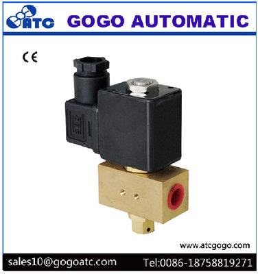 China Pneumatic Solenoid Valve Flow Rate Adjustable , Electric Solenoid Air Valve Double Flow Pathways supplier