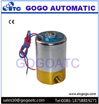 China Pilot valve micro solenoid valve water gas oil general  three way or two way Q23XD-2L supplier