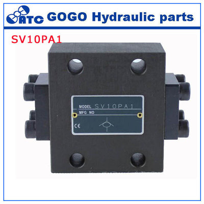 China Pilot Operated electric Check modular controls solenoid valve SV / SL Rexroth Series supplier