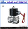 110V AC Brass Air Gas Water Solenoid Valve Direct Drive Type G1/8&quot; - G2&quot; Port Size supplier