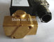 Brass Small Gas / Water Solenoid Valve 3 way 1/8&quot; BSP 12V DC 1.5mm NBR Seals supplier