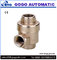 Pneumatic One Way Quick Exhaust Air Control Valve With Thread 1/4 Inch BSP supplier