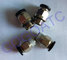 Pneumatic 6mm Thread 1/4&quot; Quick Connect Connector , Air Straight Hose Fitting Quick Connector Coupling supplier