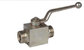 3 Way High Pressure Standard Hydraulic Ball Valve With Stainless Steel Material supplier