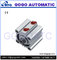 single rod Pneumatic Compact Air Cylinders CQSB20-50D bore 20mm stroke 50mm Double Acting supplier