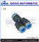 Pneumatic 8mm Stainless Quick Connect Fittings , Plastic Hose 3 Way Y Type Air One Touch Quick Coupler Fittings supplier