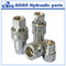 Custom Carbon Steel / Brass Hydraulic Quick Coupling Hydraulic Control Parts supplier