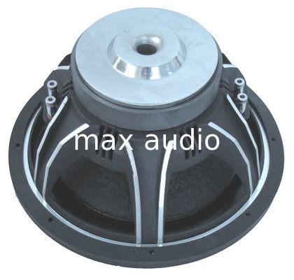 High Roll Foam Surround Small Powered Subwoofer For Car Rubber Gasket