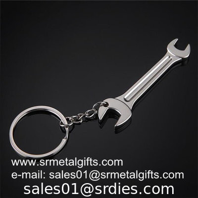 Metal spanner keychains wholesale, metal lever tools key holder manufacturer China supplier