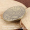 Custom metal souvenir embossed token coin, antique bronze souvenir coins supplier