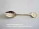 Vintage Collectible Silver Collector Spoons, Metal Collector Souvenir Spoons supplier