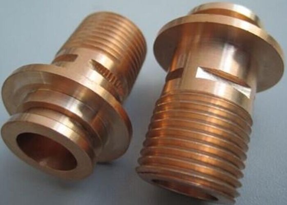 China Screw CNC Turning Components For Antenna / Brass Precision Turned Parts supplier