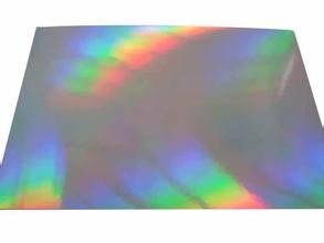 China ISO Rainbow Gift Wrap Hologram Hot Stamping Foil Lamination Film supplier