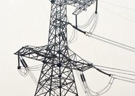 Transmission Power Line Tower , Angle Steel Member Lattice Steel Towers supplier