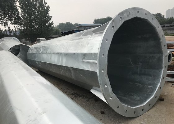 High Precision Monopole Wind Turbine Tower Hot Dipped Surface 20 Elongation supplier